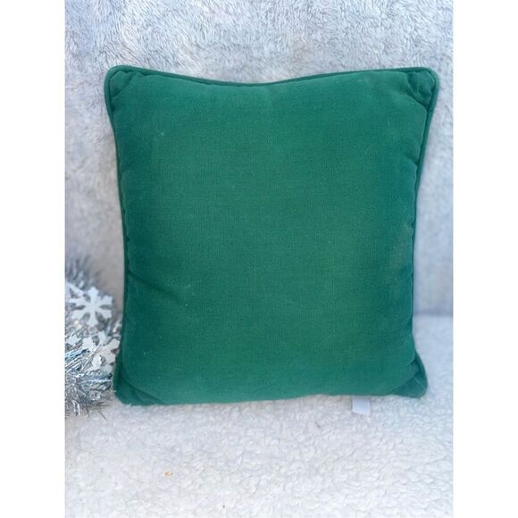 Adorable Christmas Rudolph the Reindeer Multi-Color Accent Throw Pillow-EUC - Picture 5 of 5